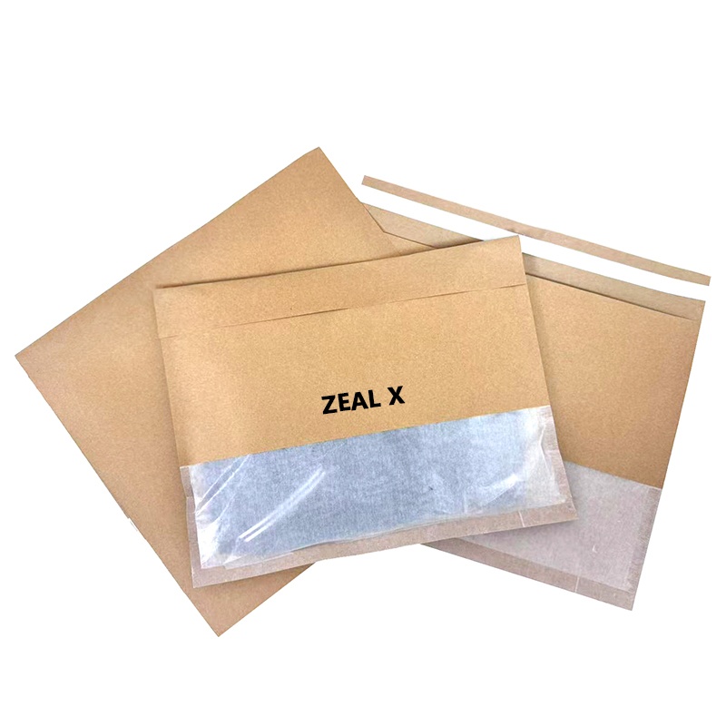 Zeal X-ek ontziratze iraunkorraren berrikuntza aurkezten du: FSC-Certified Birziklatutako Kraft & Glassine Paper Poltsak Berreskuratu Ekologikoko ontziak