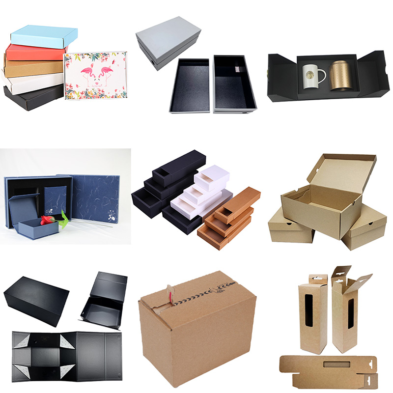 Birziklatutako paper kutxa pertsonalizatua - Kraft eta beirazko ontzi ekologikoak