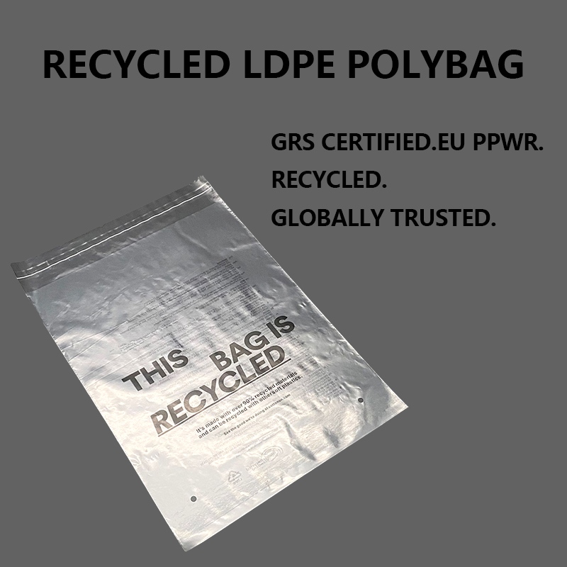 Zeal X-ek GRS birziklatutako LDPE polipoltsa pertsonalizatua abiarazten du mundu osoan arropa iraunkorra eta merkataritza elektronikoko ontziak laguntzeko