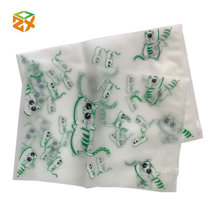 Ziplock Poly Bag zure logoarekin